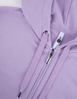 Ever Me Sweatvest - Capuchon met tunnelkoord - lila Best
