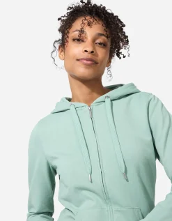 Ever Me Sweatvest - Sweatstof - turkoois New