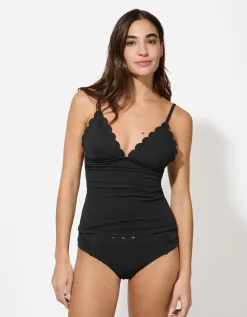 Ever Me Tankini - Effen - zwart Clearance