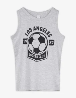 Dopodopo boys Tanktop - Vooropdruk - grijs Sale