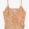 Page One Top - Chiffon - roze Discount