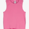 Dopodopo girls Top - Geribde structuur - pink Sale