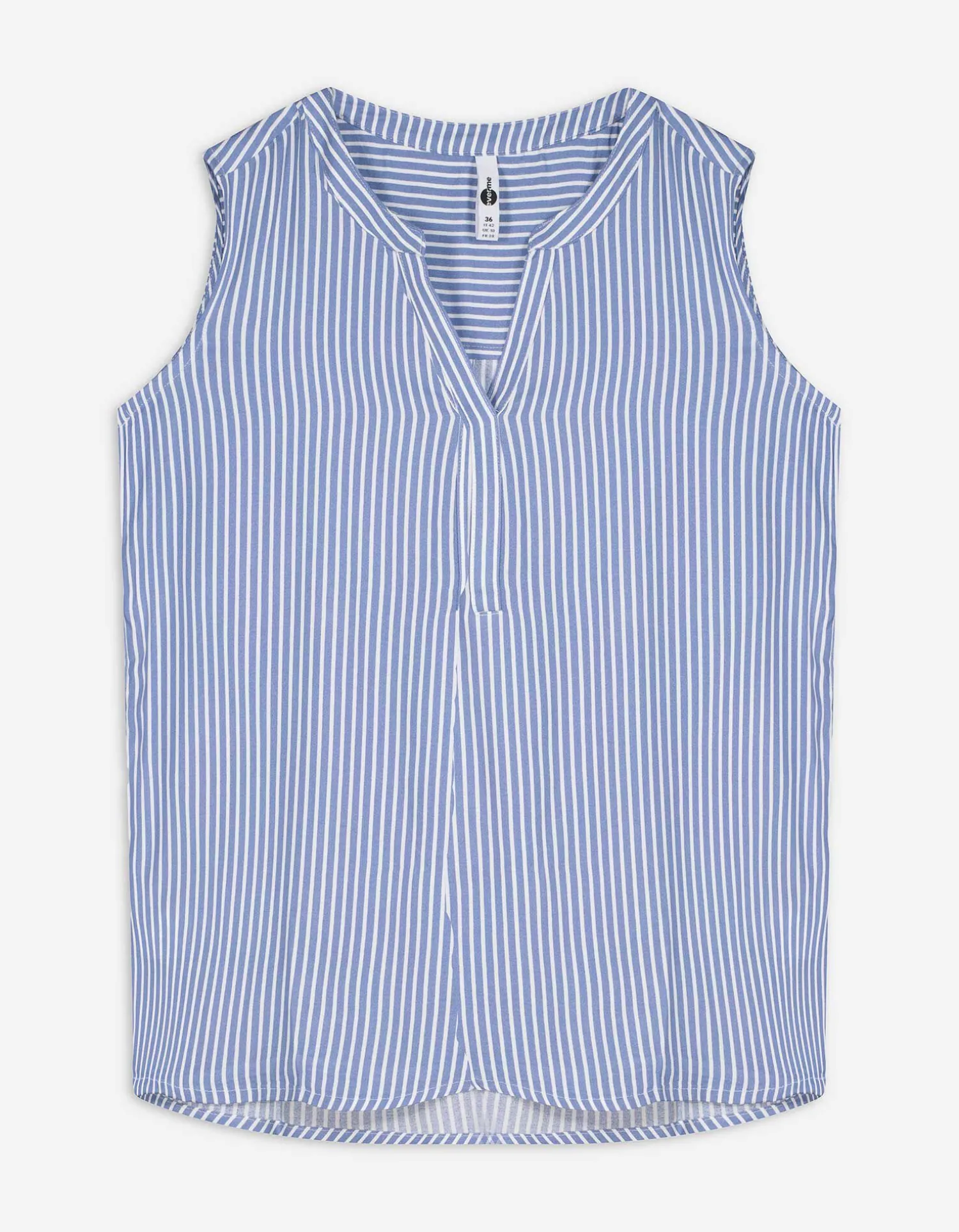 Ever Me Top - Strepen - blauw Hot