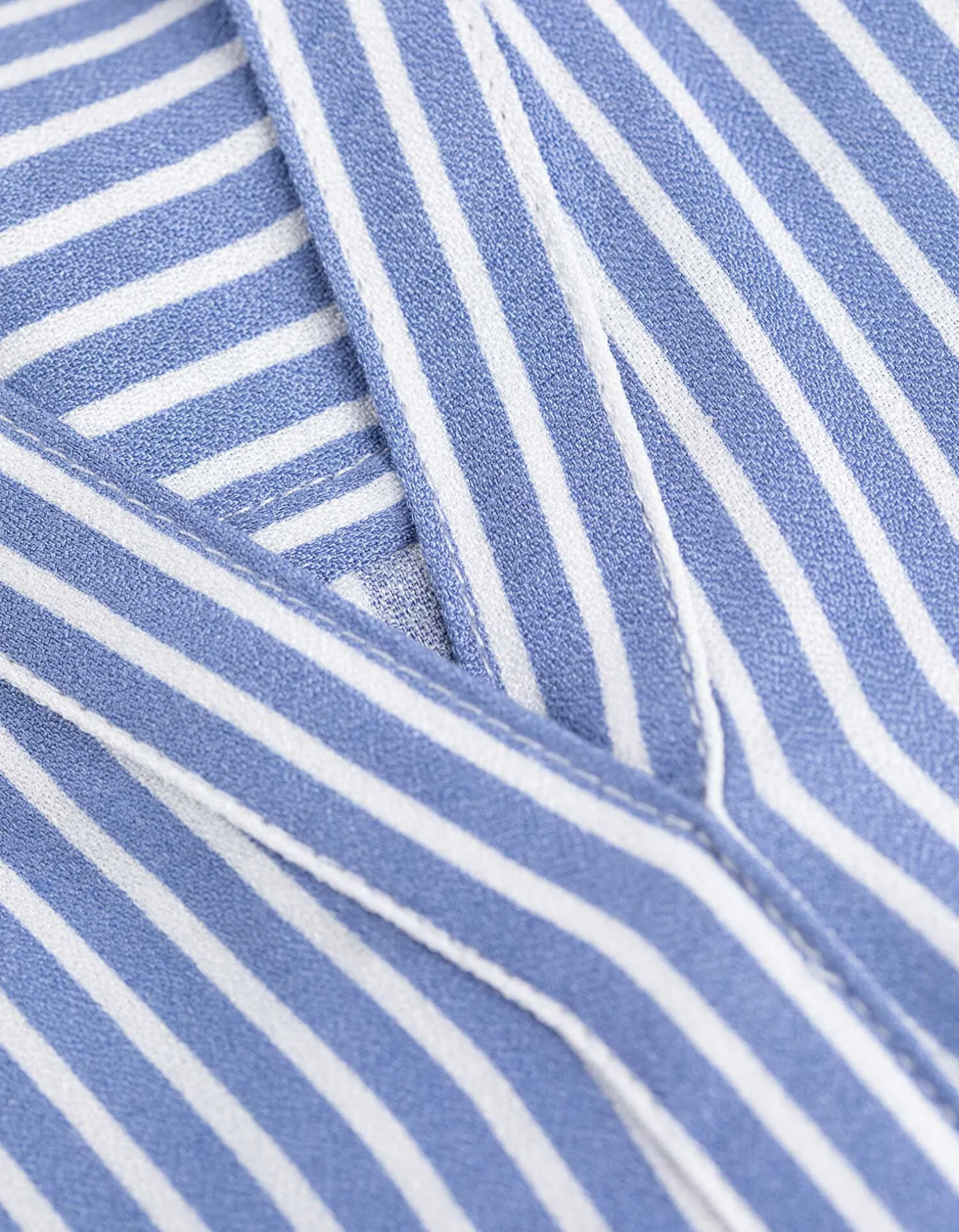 Ever Me Top - Strepen - blauw Hot