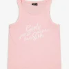 Takko Top - Vooropdruk - roze Best
