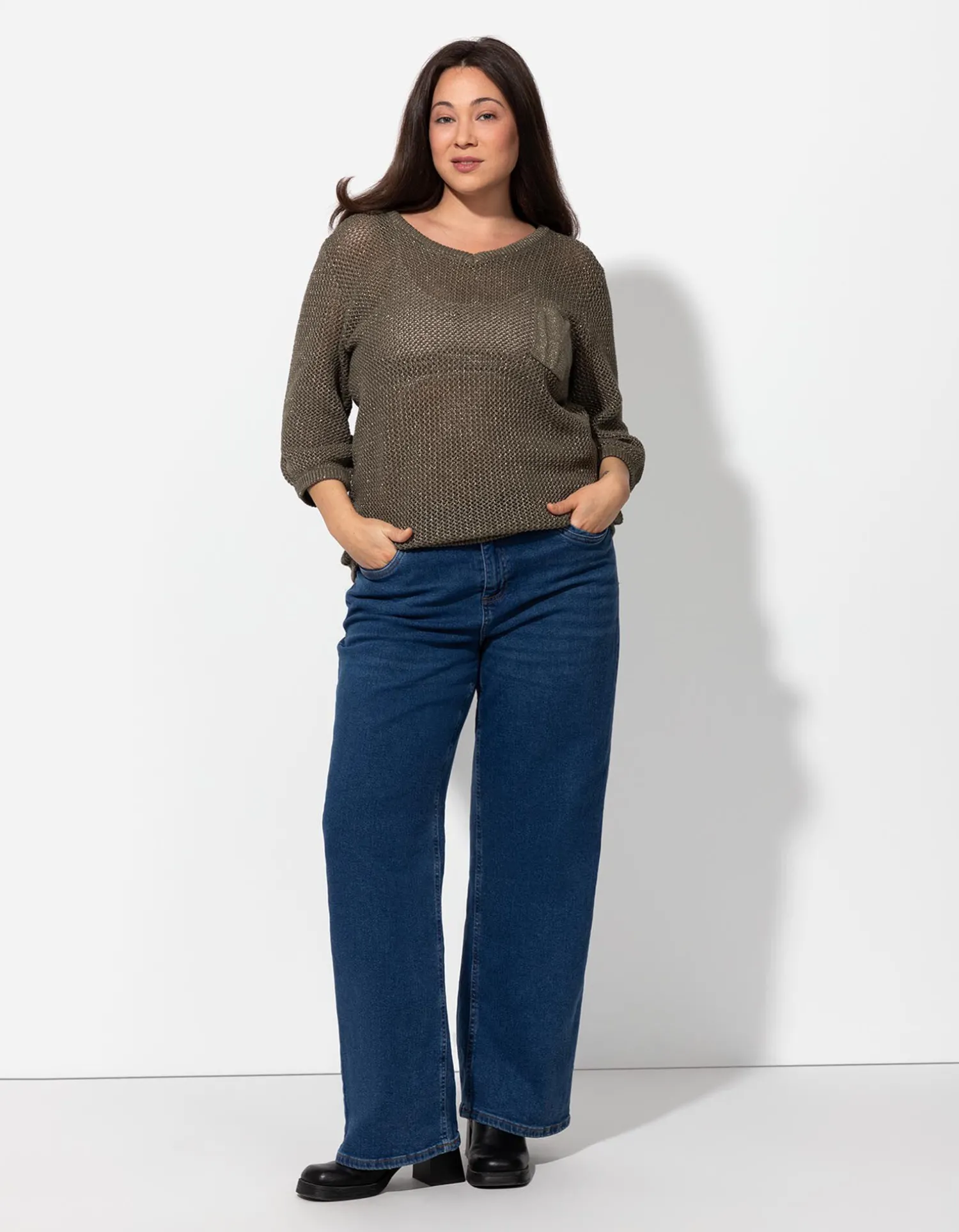 Maxi Blue Trui - Katoenmix - donkergroen Sale