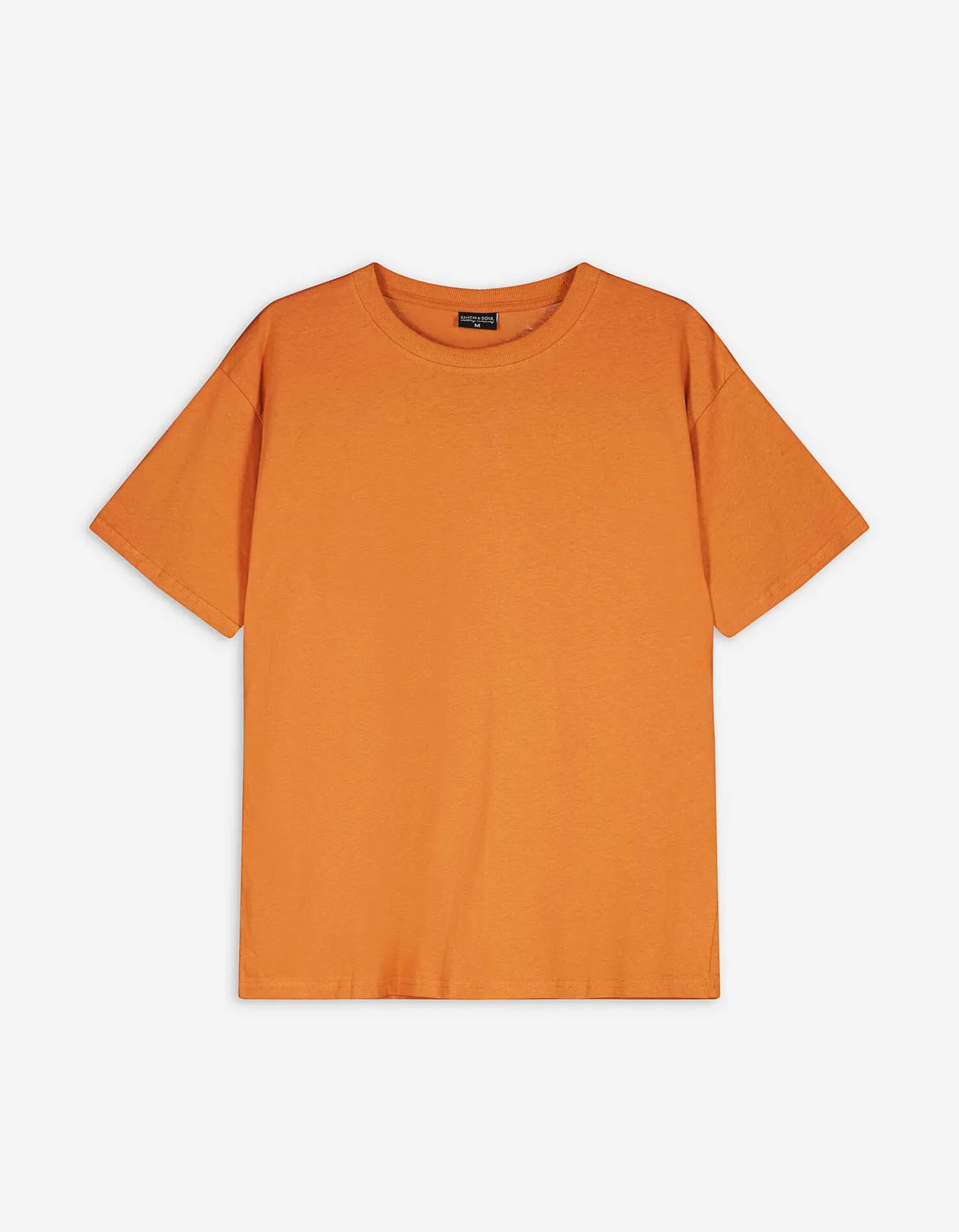 Takko T-shirt - Afdrukken achteraan - bruin Discount