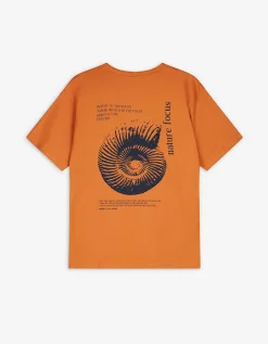 Takko T-shirt - Afdrukken achteraan - bruin Discount