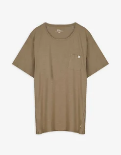 Jean Pascale T-shirt - Borstzak - lichtbruin Clearance