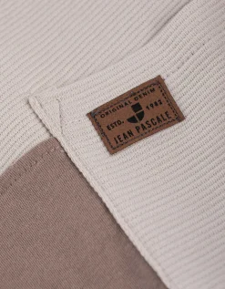 Jean Pascale T-shirt - Borstzak - lichtbruin Best