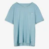 Jean Pascale T-shirt - Borstzak - turkoois New