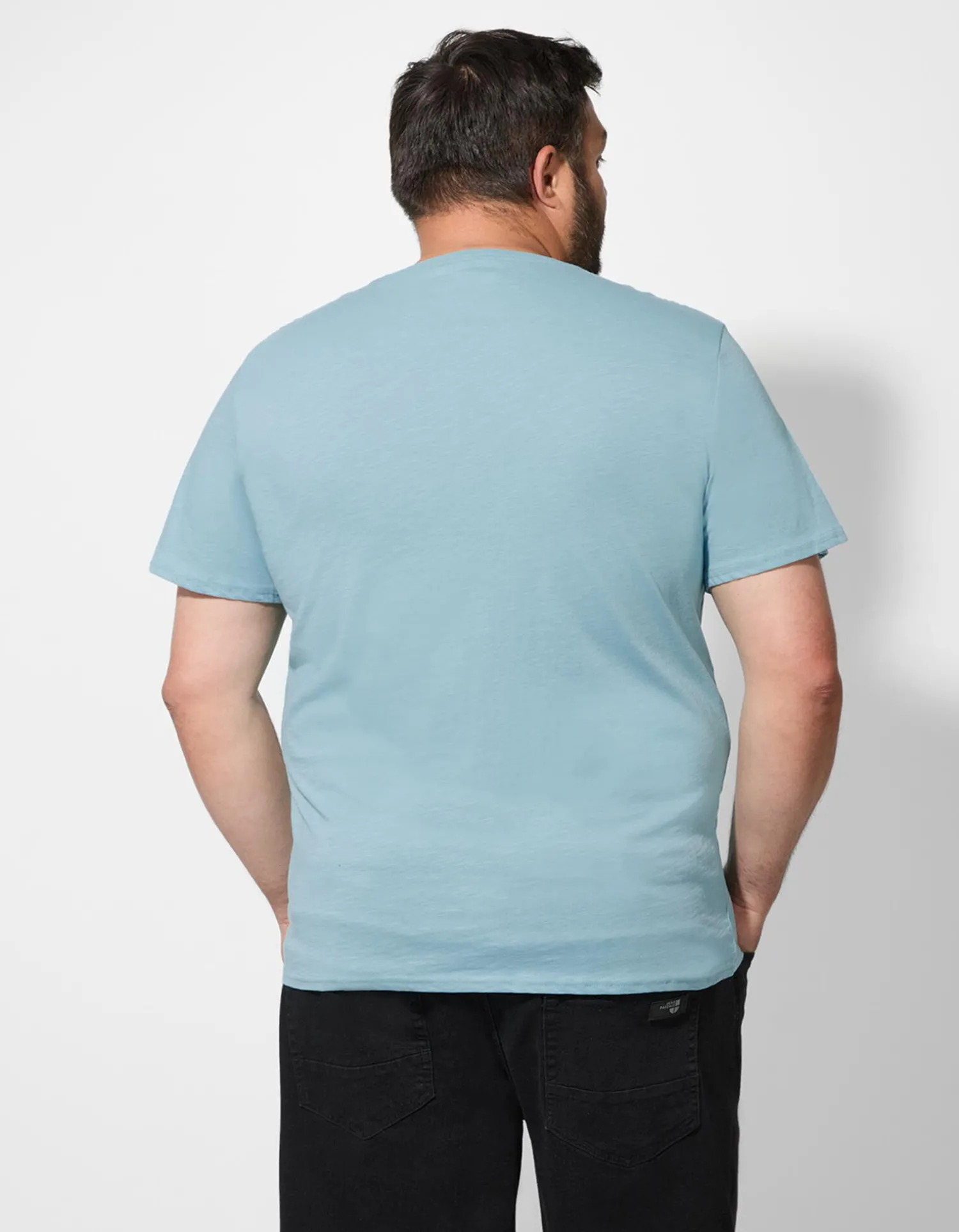 Jean Pascale T-shirt - Borstzak - turkoois New