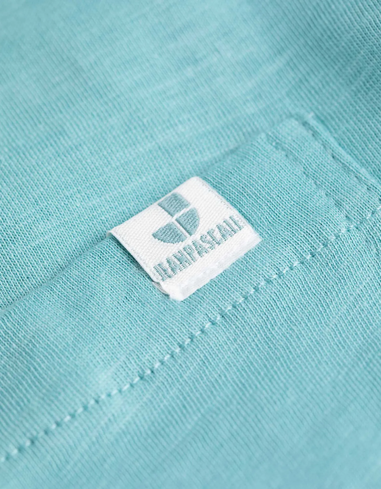 Jean Pascale T-shirt - Borstzak - turkoois New