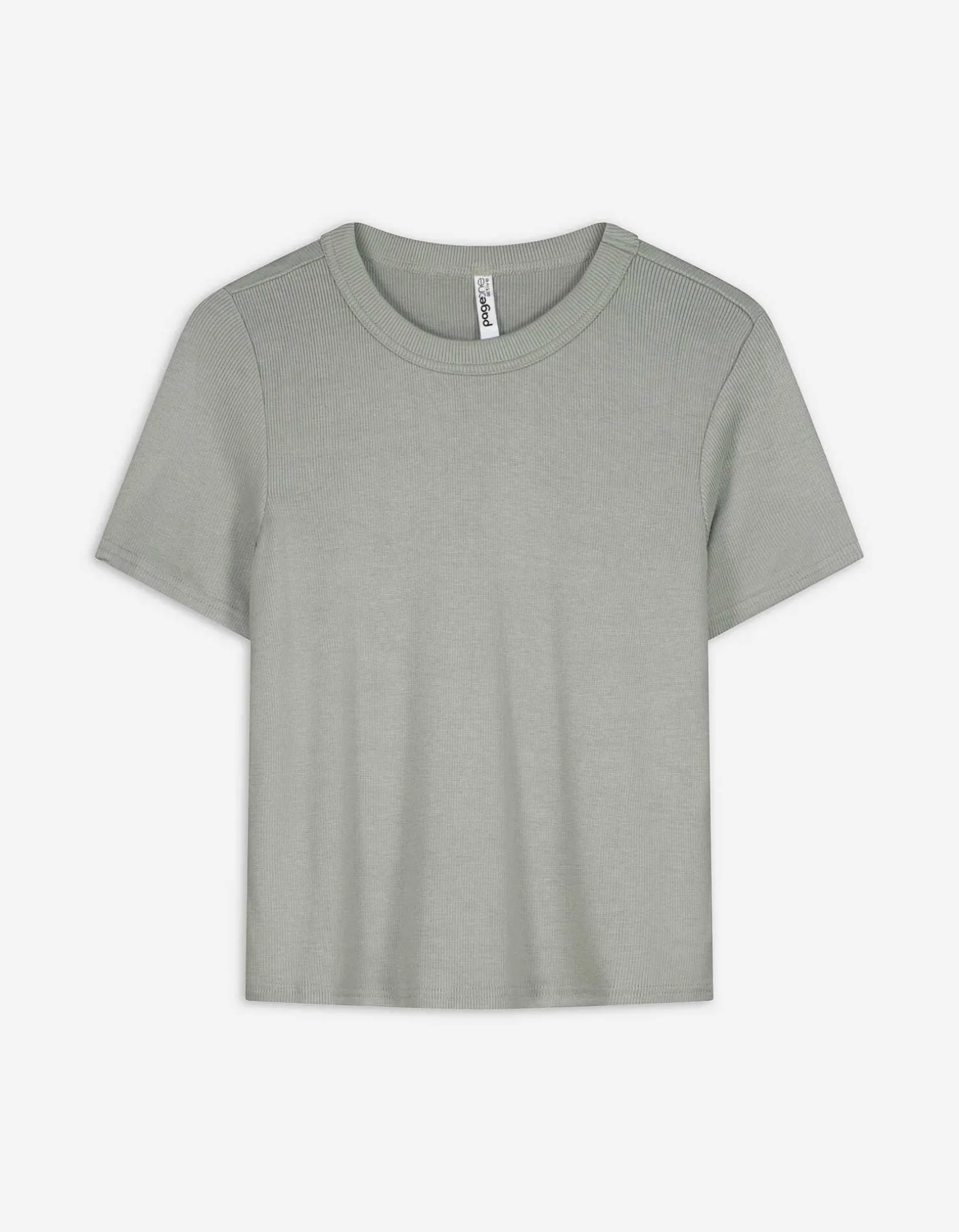 Page One Active T-shirt - Effen - donkergroen Online