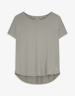 Page One Active T-shirt - Effen - donkergroen Discount