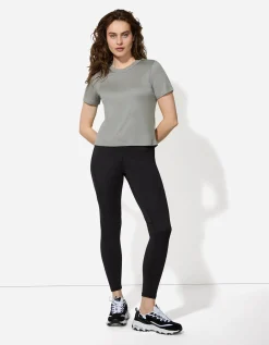 Page One Active T-shirt - Effen - donkergroen Online