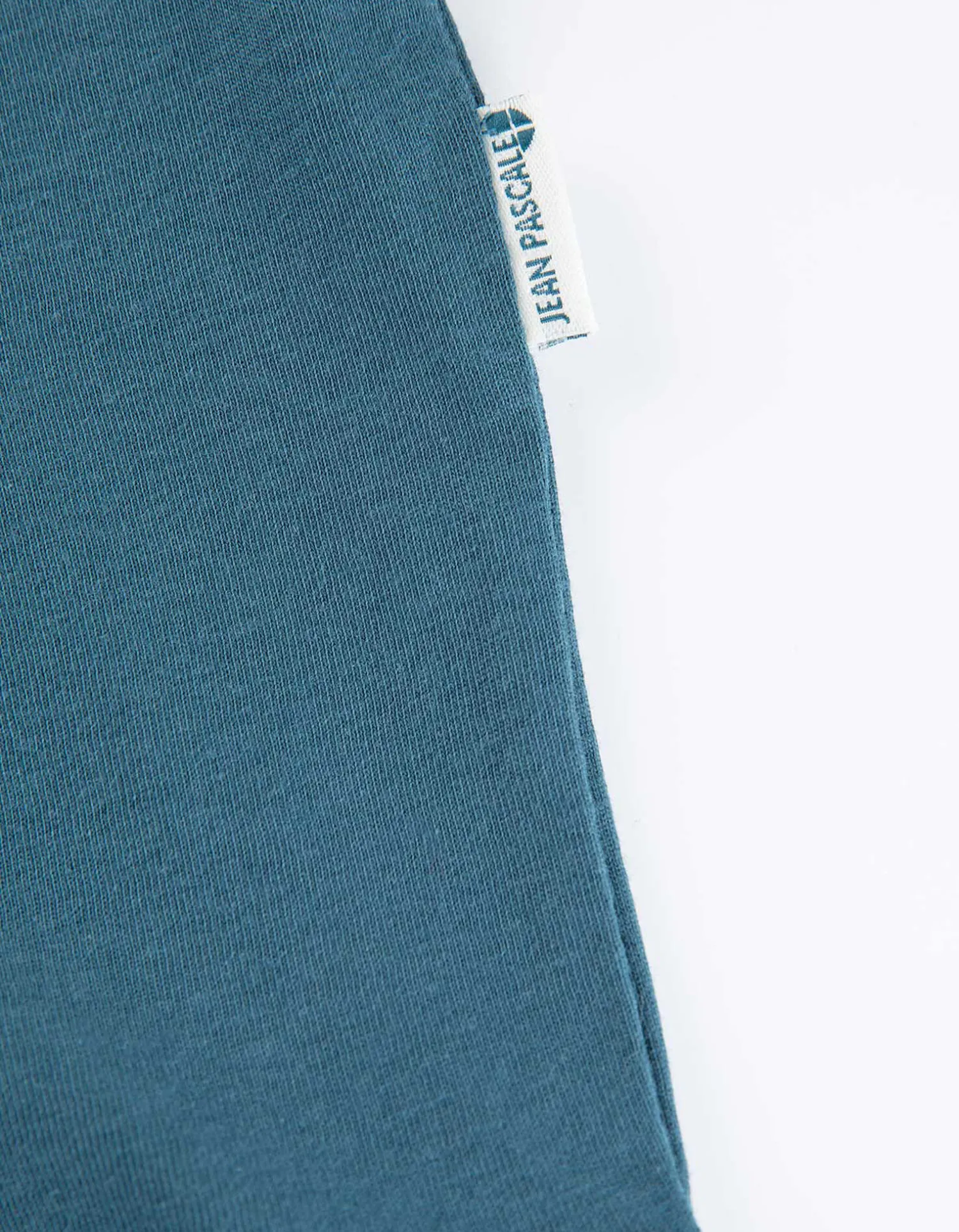 Jean Pascale T-shirt - Effen - turkoois Clearance