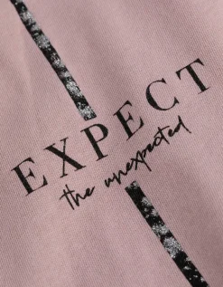 Ever Me T-shirt - Glitterprint - lila Online