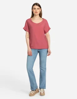 Ever Me T-shirt - LENZING&trade; ECOVERO&trade; - roze Sale