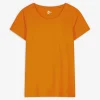 Ever Me T-shirt - Met stretch - oranje Hot