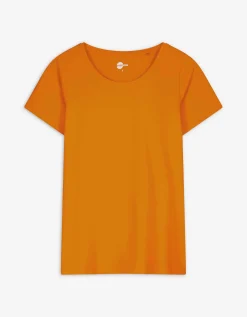 Ever Me T-shirt - Met stretch - oranje Hot