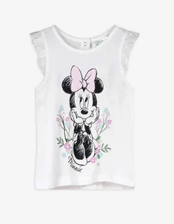 Dopodopo mini T-shirt - Minnie Mouse - wit Online