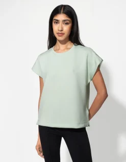Page One T-shirt - Modaal - lichtgroen Clearance