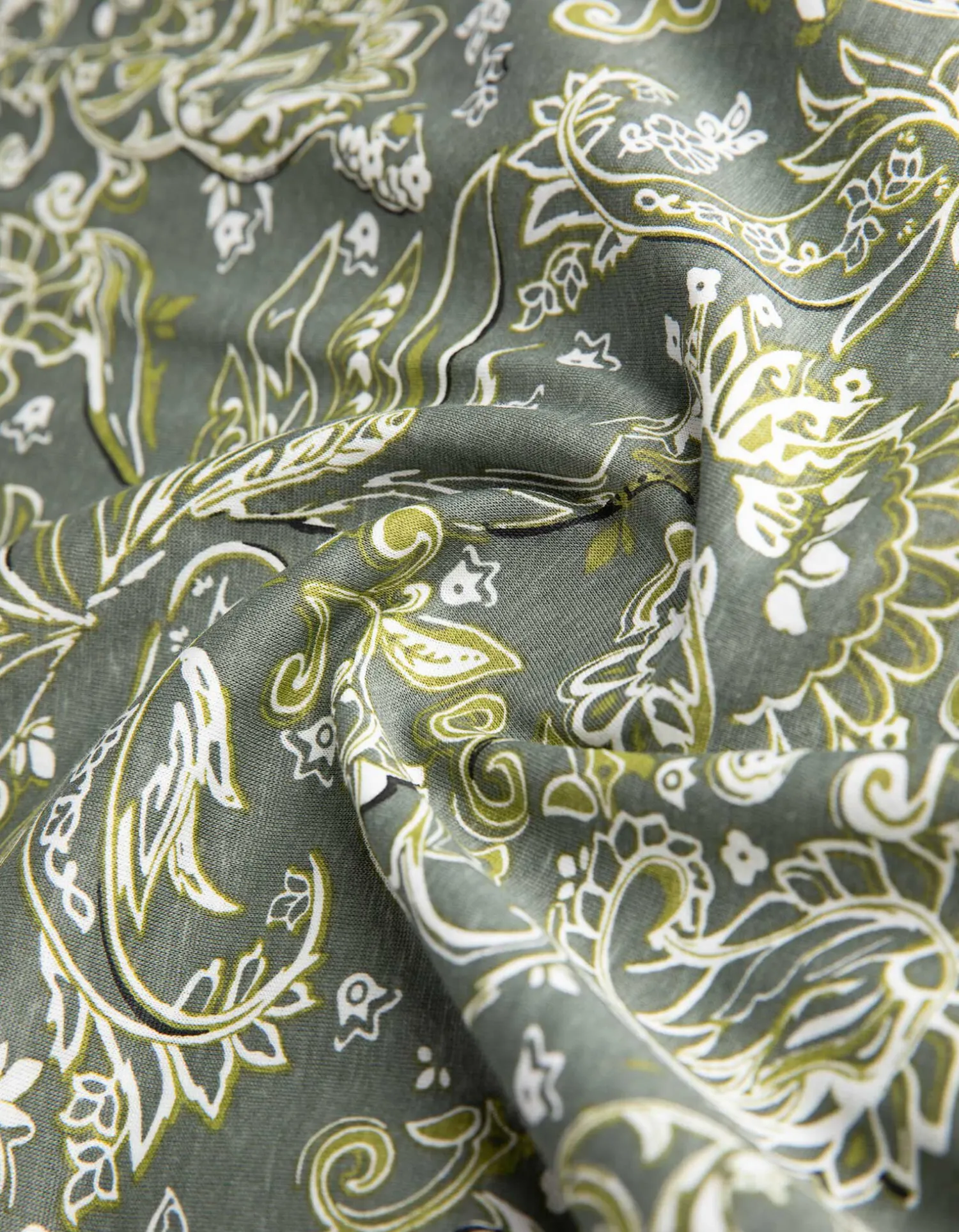Maxi Blue T-shirt - Motief all-over - groen Sale