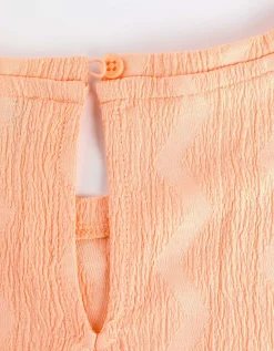 Takko T-shirt - Mouwen met vaste omslag - oranje Best