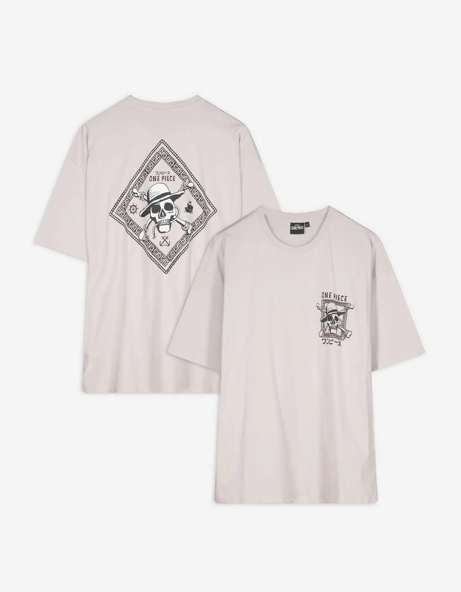 Chapter T-shirt - One Piece - grijs Discount