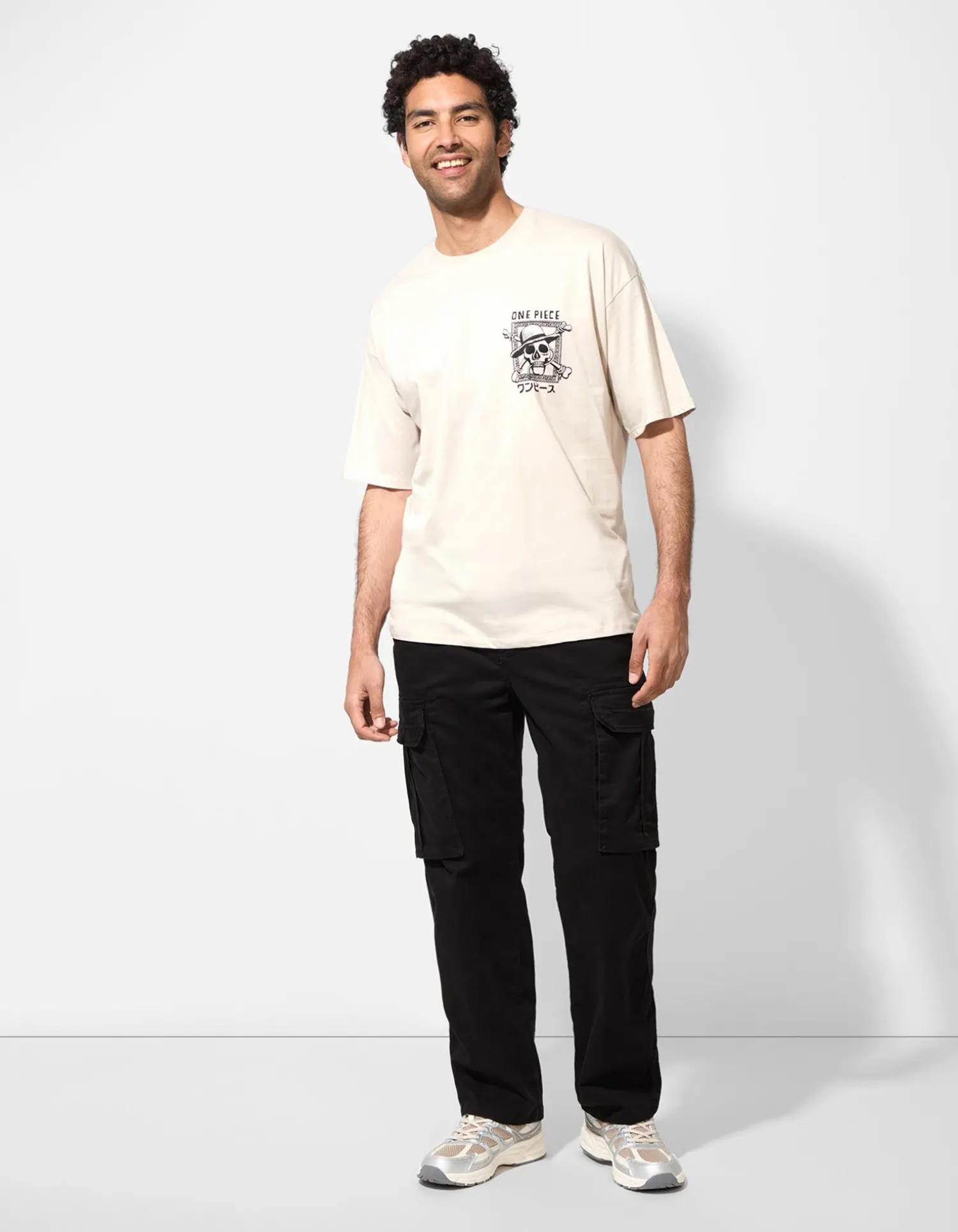 Chapter T-shirt - One Piece - grijs Discount