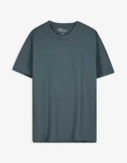 Jean Pascale T-shirt - Oversized fit - turkoois Fashion