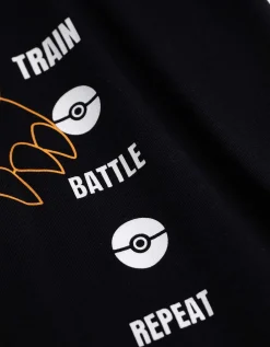 Chapter T-shirt - Pok&eacute;mon - zwart Discount