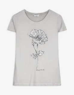 Takko T-shirt - Print - beige New