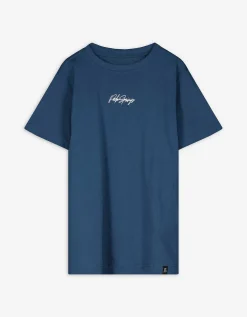 Chapter Young T-shirt - Print - donkerblauw Clearance