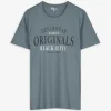 Jean Pascale T-shirt - Print - turkoois Best