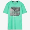 Jean Pascale T-shirt - Print - turkoois Hot