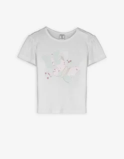 Dopodopo mini T-shirt - Print - wit Discount