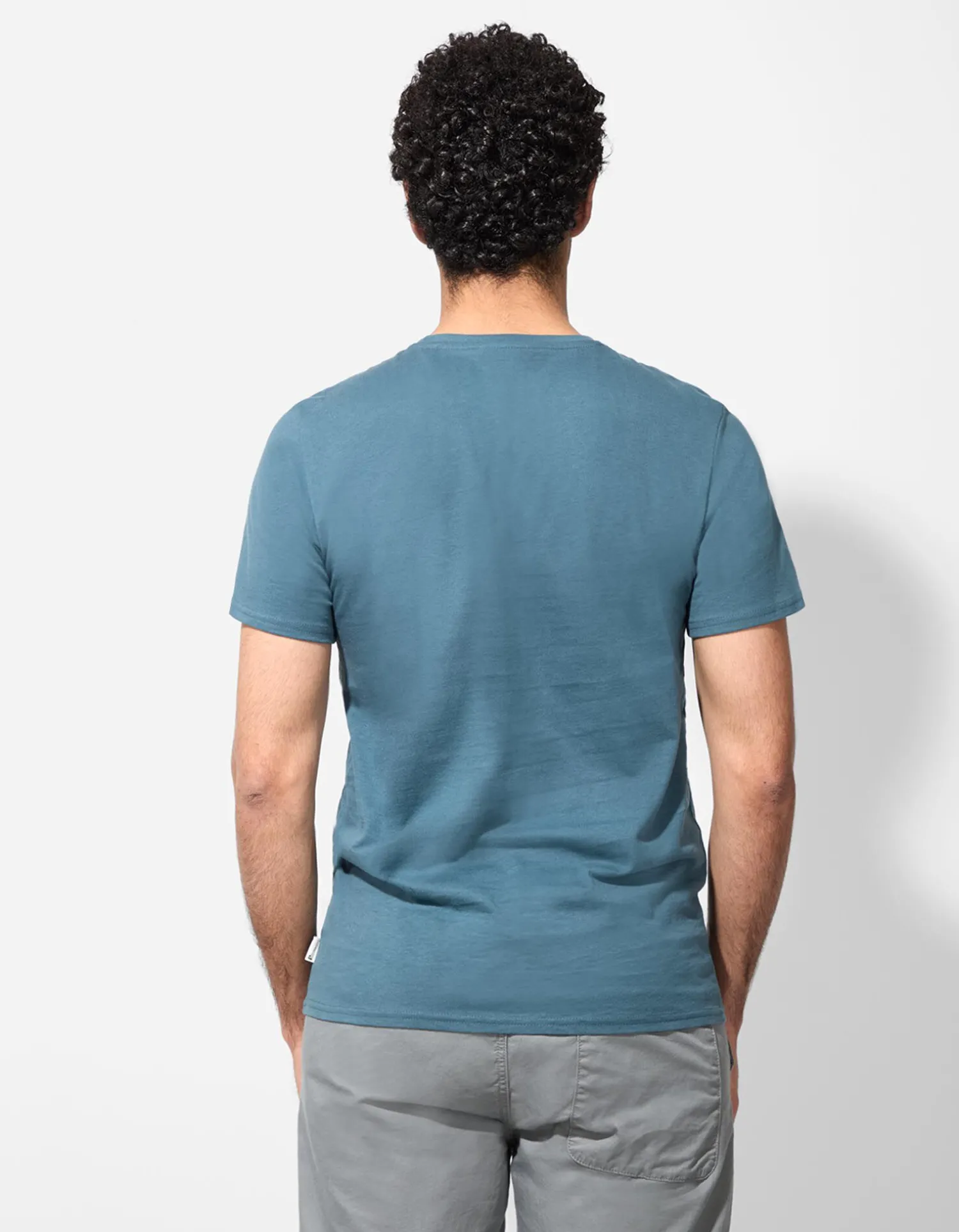 Jean Pascale T-shirt - set van 3 turkoois Sale