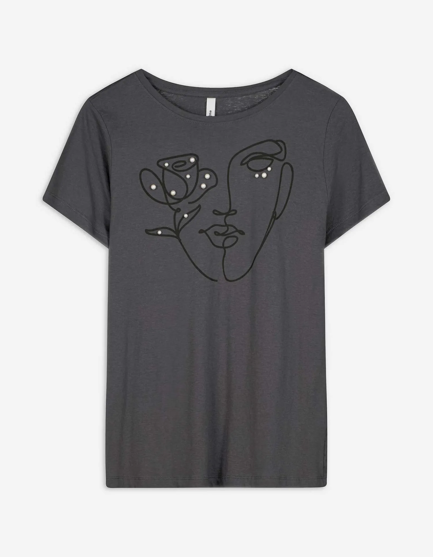 Ever Me T-shirt - Sierkraaltjes - donkergrijs Hot