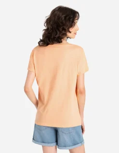 Ever Me T-shirt - Tekstprint - oranje Best