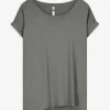 Ever Me T-shirt - Viscosemix - groen Outlet