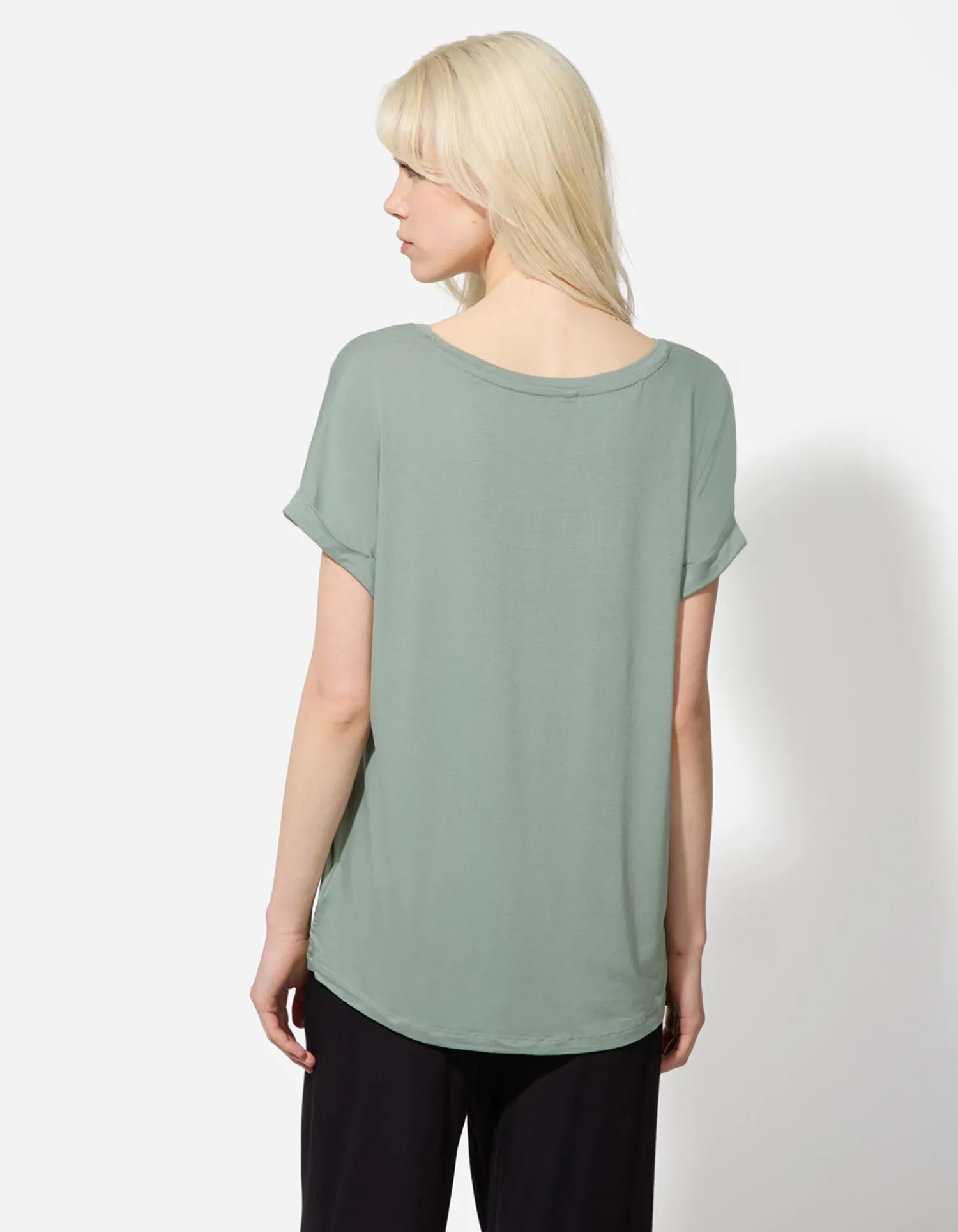 Ever Me T-shirt - Viscosemix - turkoois Hot