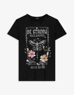 Takko T-shirt - Vooropdruk - donkergrijs Sale