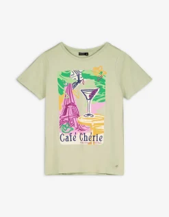 Takko T-shirt - Vooropdruk - lichtgroen Fashion
