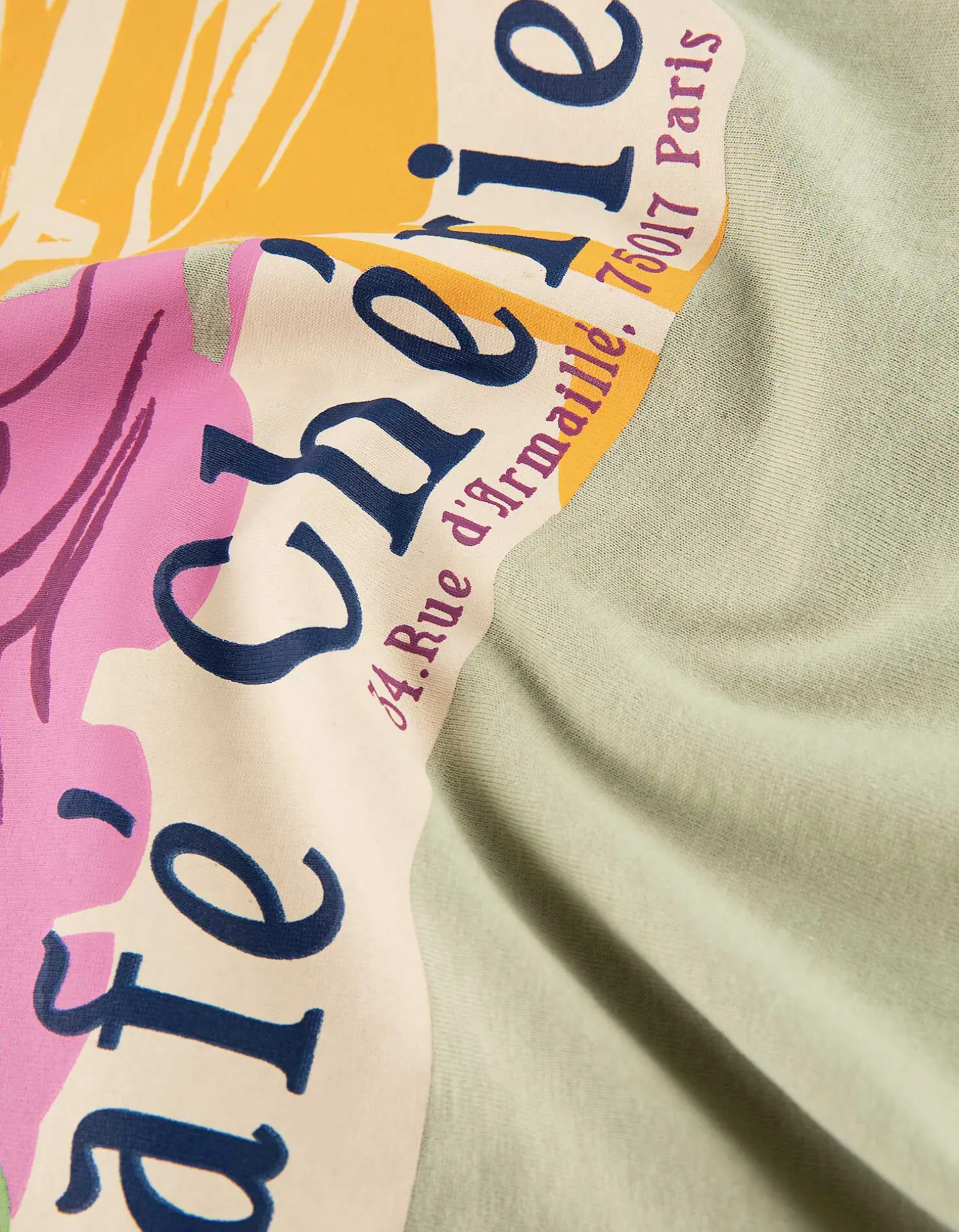 Takko T-shirt - Vooropdruk - lichtgroen Fashion