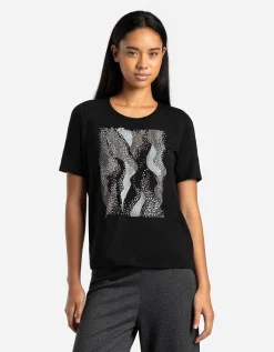 Ever Me T-shirt - Vooropdruk - zwart Discount