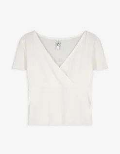 Page One T-shirt - Wikkellook - wit Sale