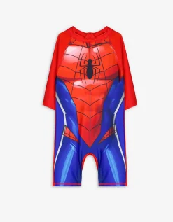 Dopodopo boys UV-pak - Spiderman - rood Outlet