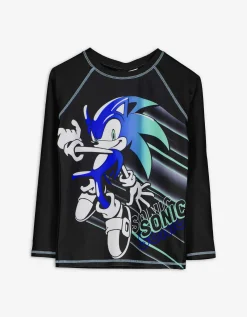 Dopodopo boys UV-shirt - Sonic - zwart Sale